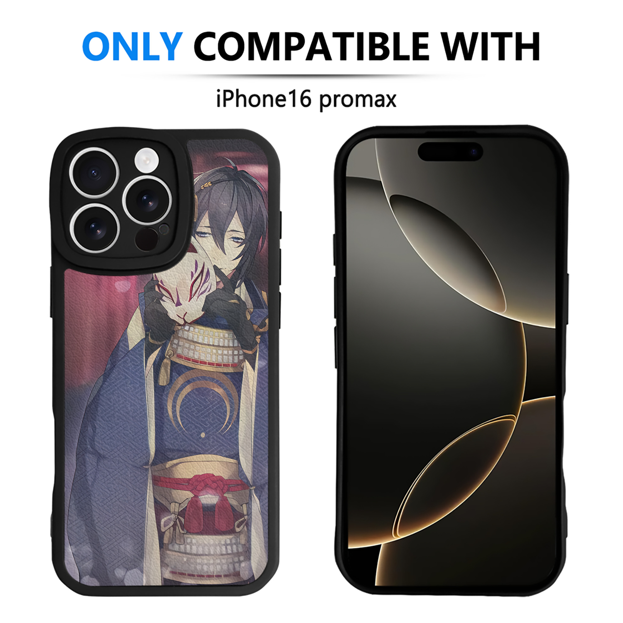 （画像用） 刀剣乱舞 Touken Ranbu 【iPhone 16シリーズ対応】シリコンスマホケース（レザー調） 材質：シリコン
